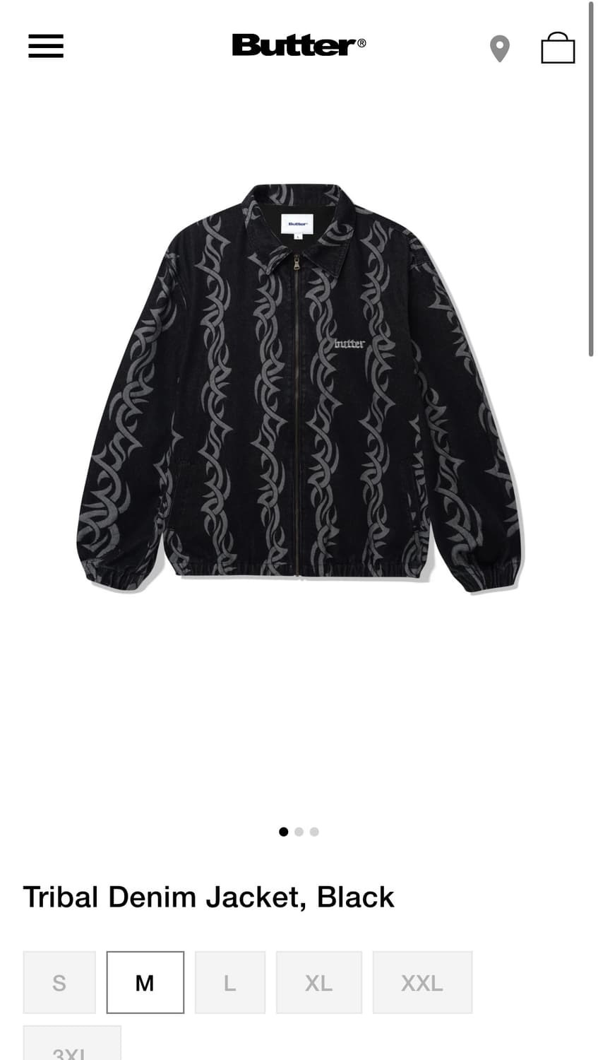 Butter goods denim tribal jackets 상품이미지1