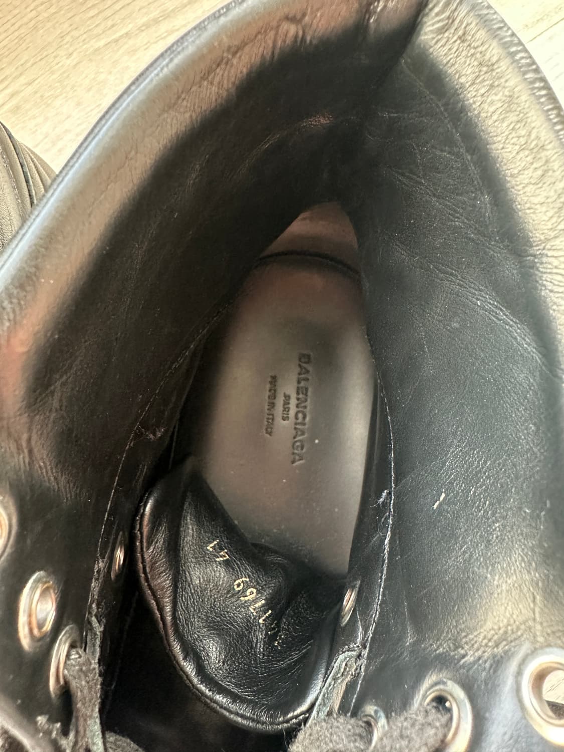 (Rare) 발렌시아가 모노크롬 하이탑 니콜라스 게스키에르 41사이즈 상품이미지5