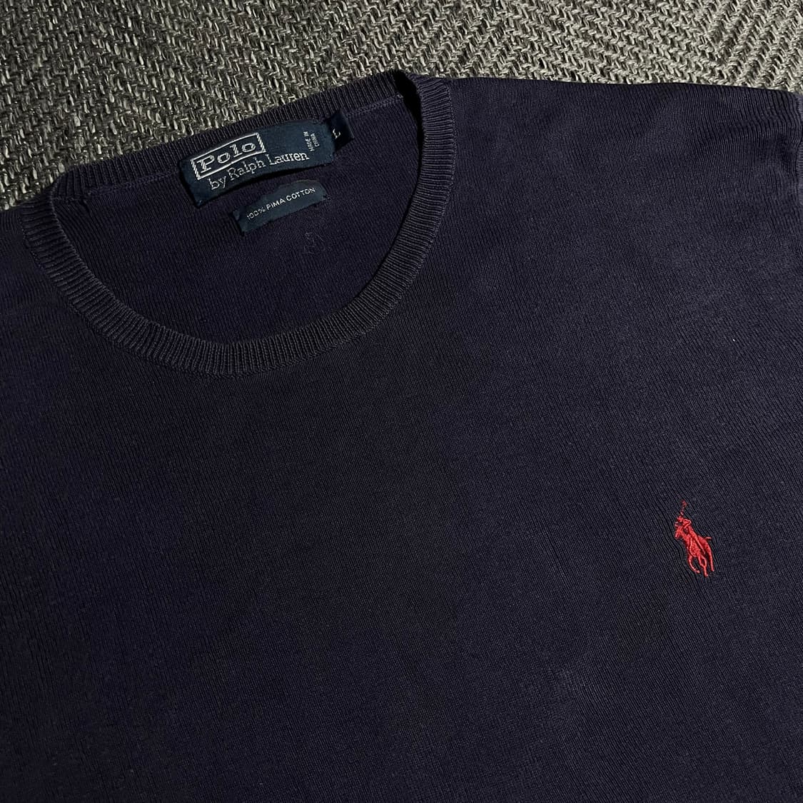 [L] POLO 폴로 코튼 니트 상품이미지3
