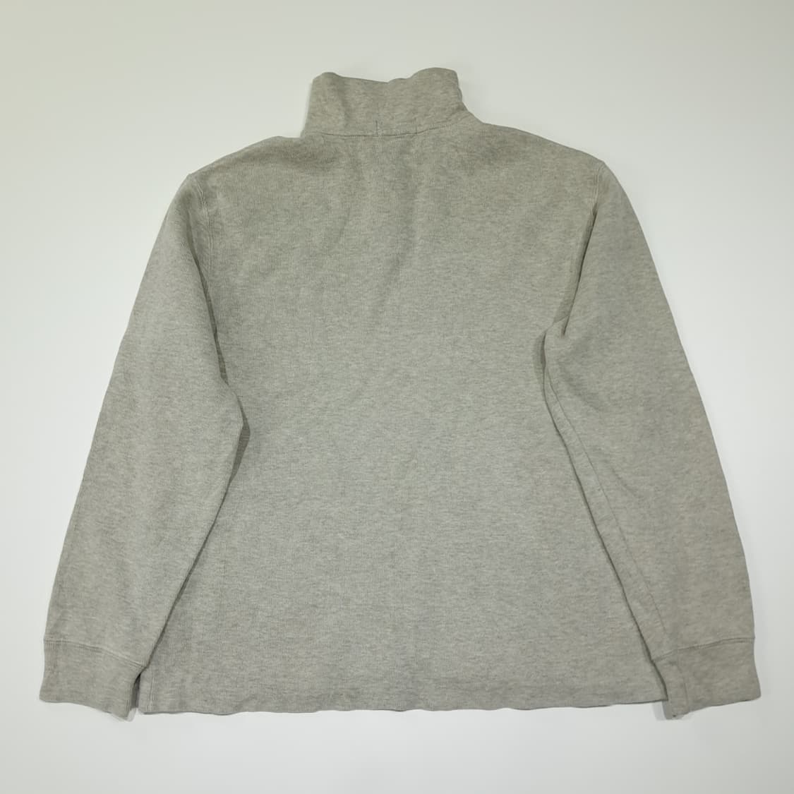 CL785 L 폴로 가죽풀러 하프집업 아이스그레이 니트 스웨터 상품이미지7