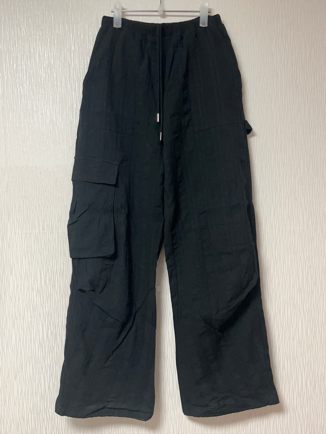 THREE TO EIGHTY 카고바지 블랙 free 상품이미지1