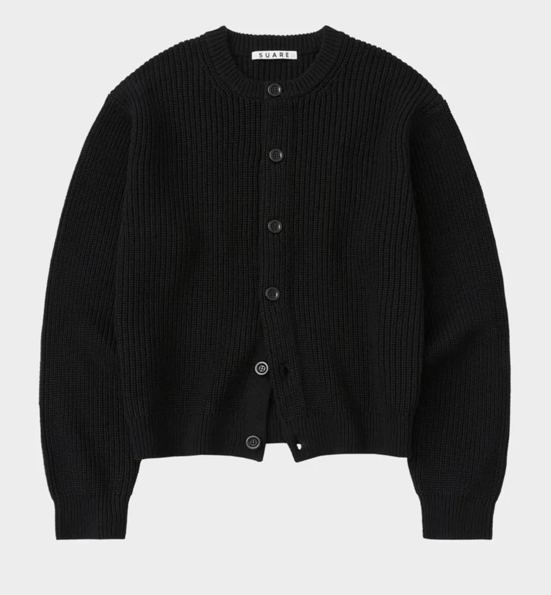 수아레 니트 가디건 삭형 상품이미지1