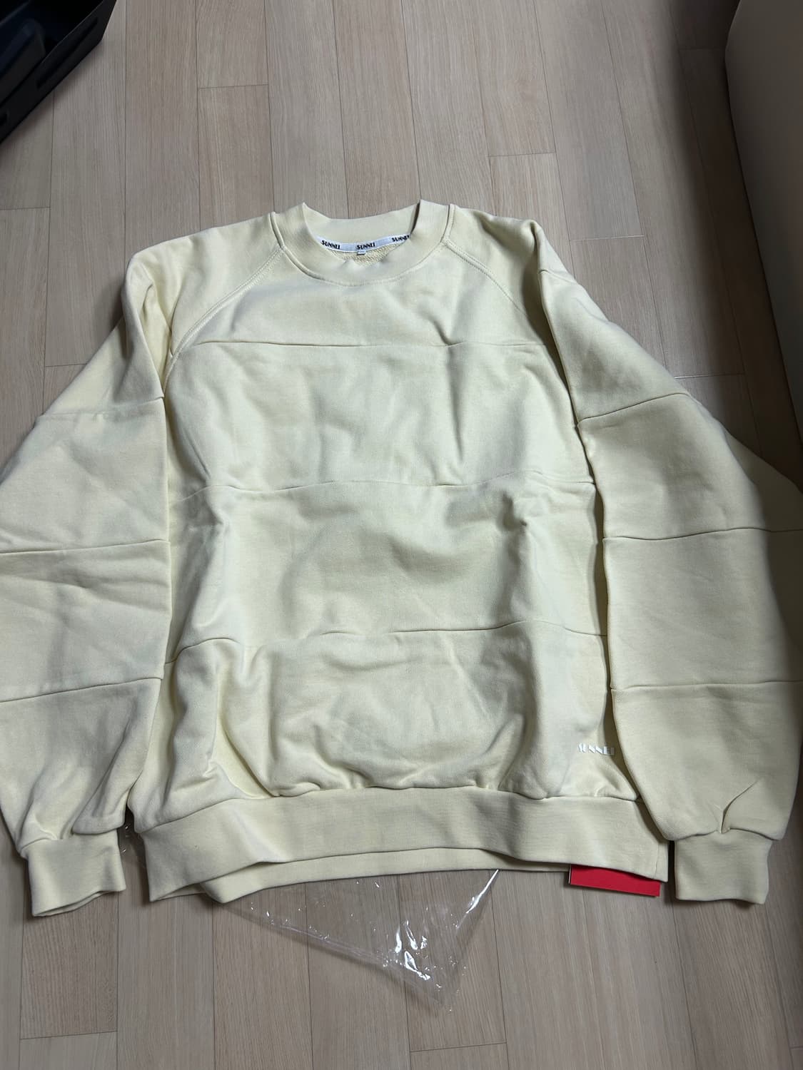 써네이 페널 로고 맨투맨 XL 상품이미지2