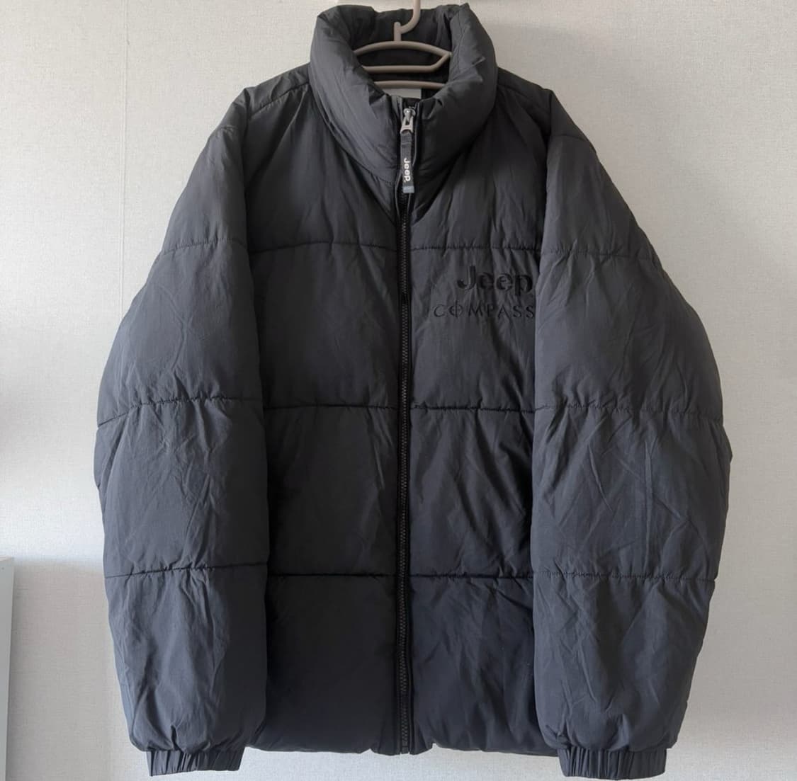 Jeep 지프 컴퍼스 블랙 패딩 점퍼 상품이미지1