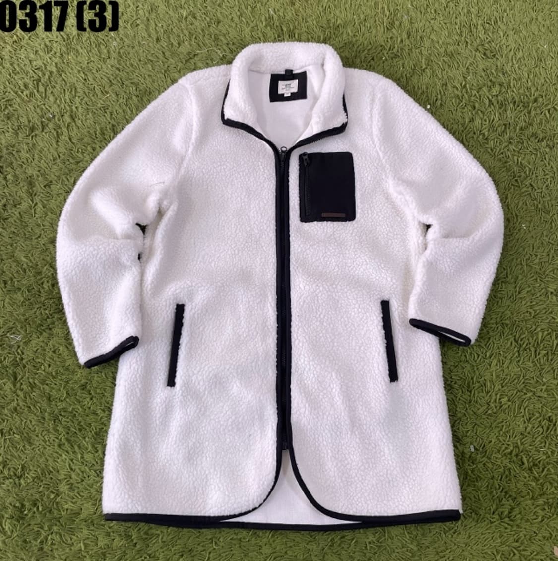 헨리코튼 플리스 롱 자켓 상품이미지1