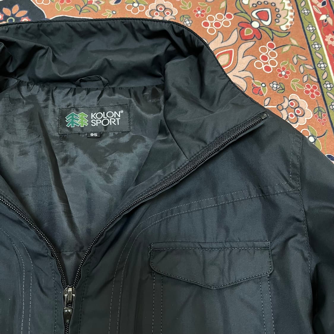 코오롱 스포츠 하이넥 4포켓 바람막이 자켓 M/95 상품이미지3