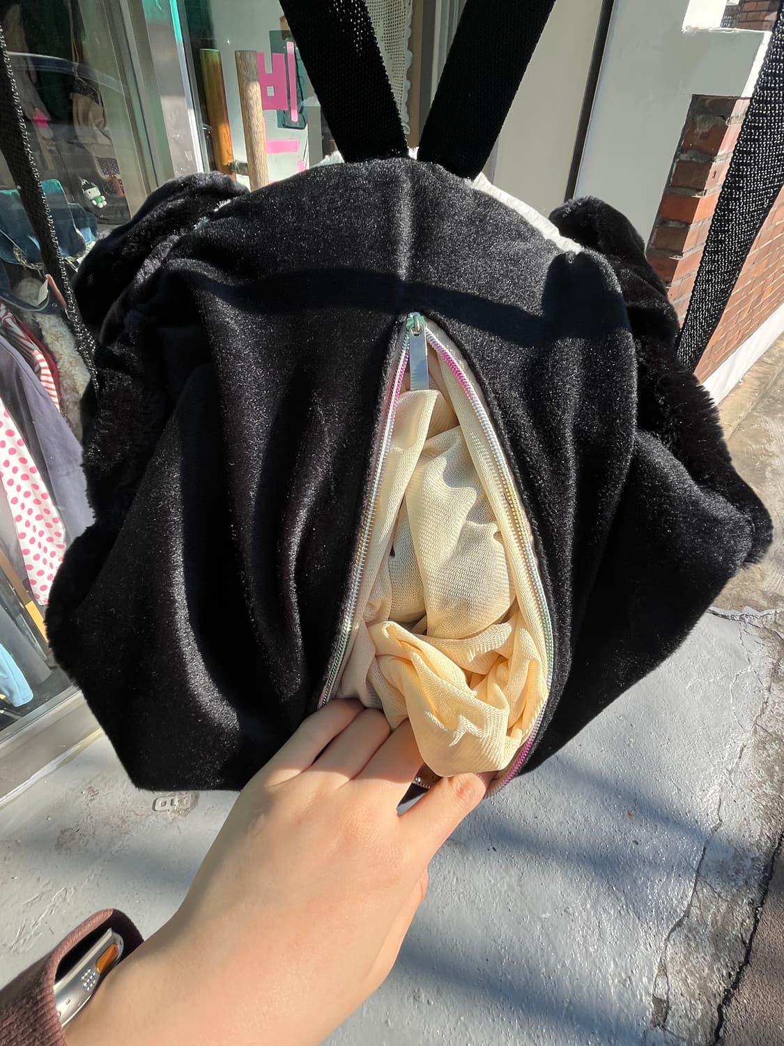 팬더 머리 백팩 🐼 상품이미지8