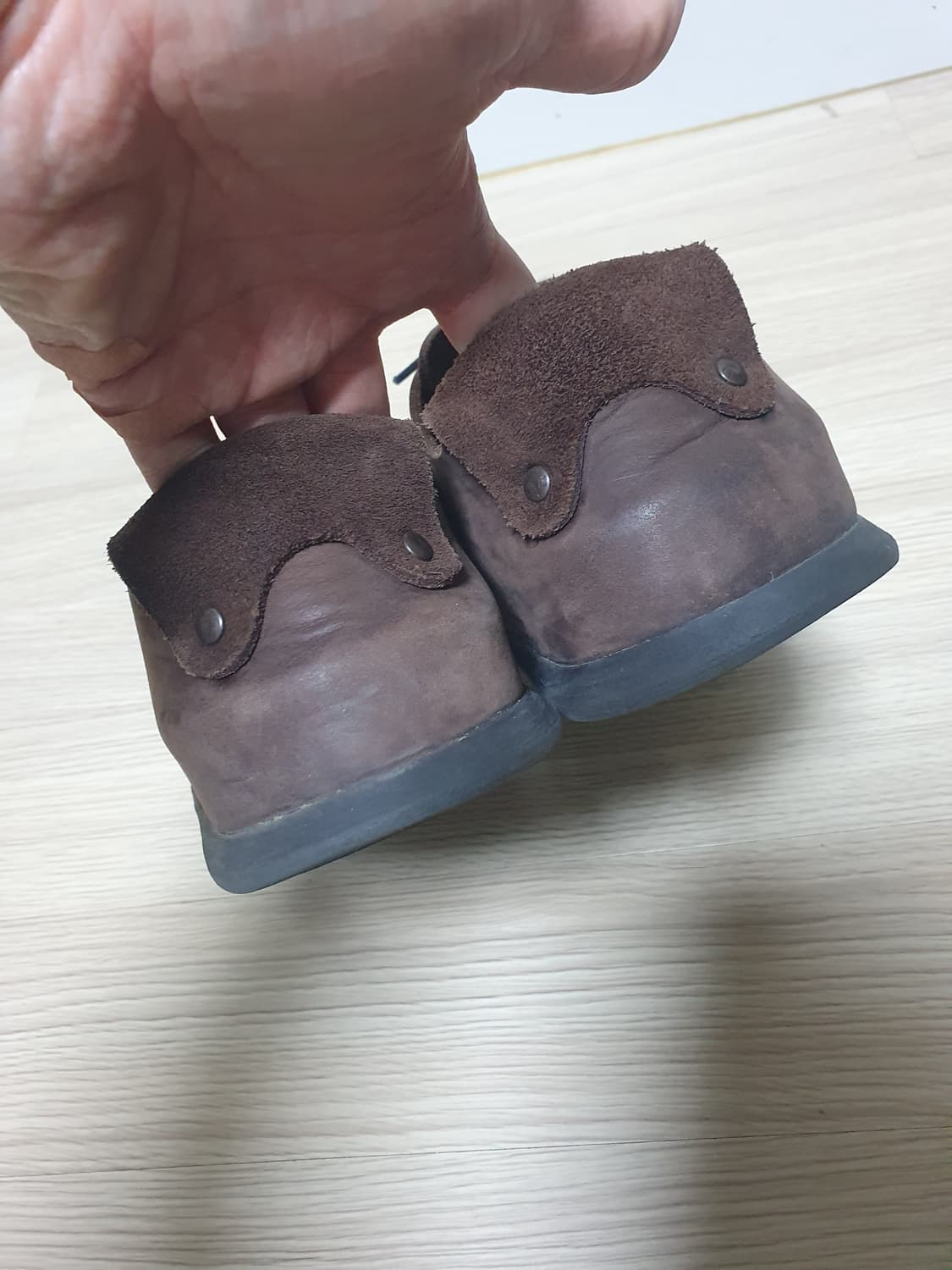 버켄스탁 몬타나 브라운 레더 슈즈 260 상품이미지6