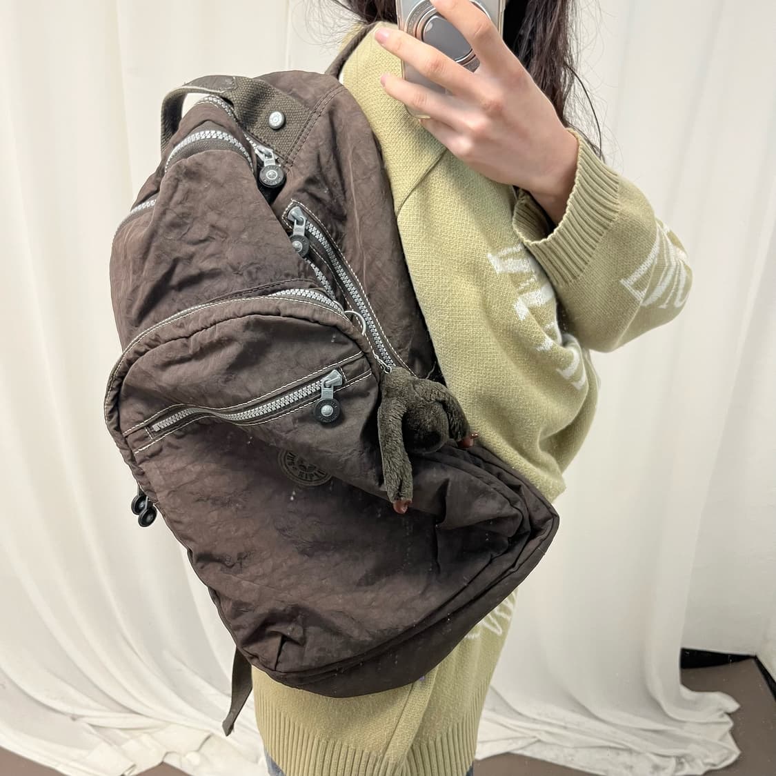 Kipling Backpack Brown 상품이미지3