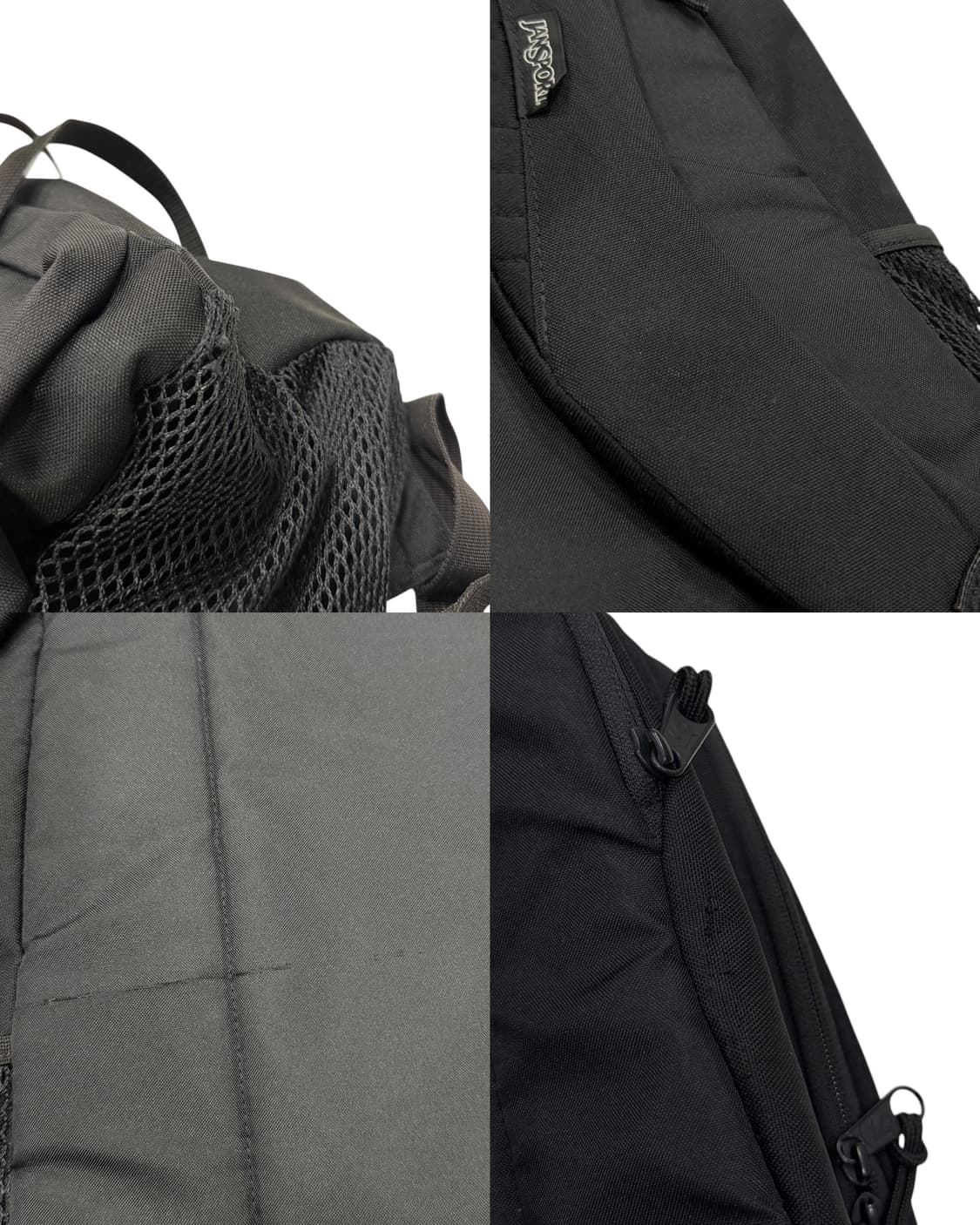 잔스포츠 빈티지 엔보이 주우재 백팩 가방 올검 블랙 상품이미지7