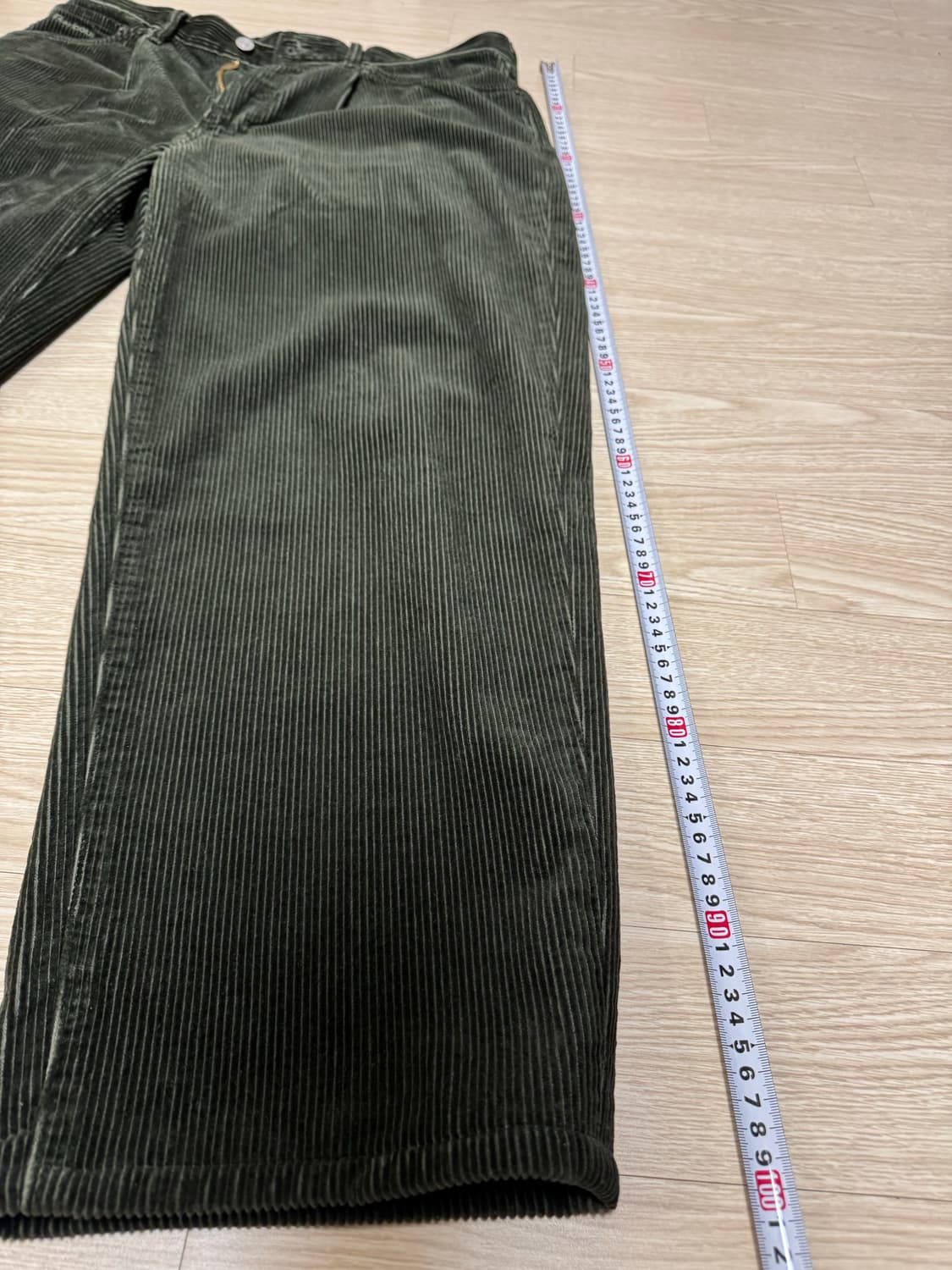 리바이스 x 바버 콜라보 578 배기 코듀로이 트라우저 상품이미지4