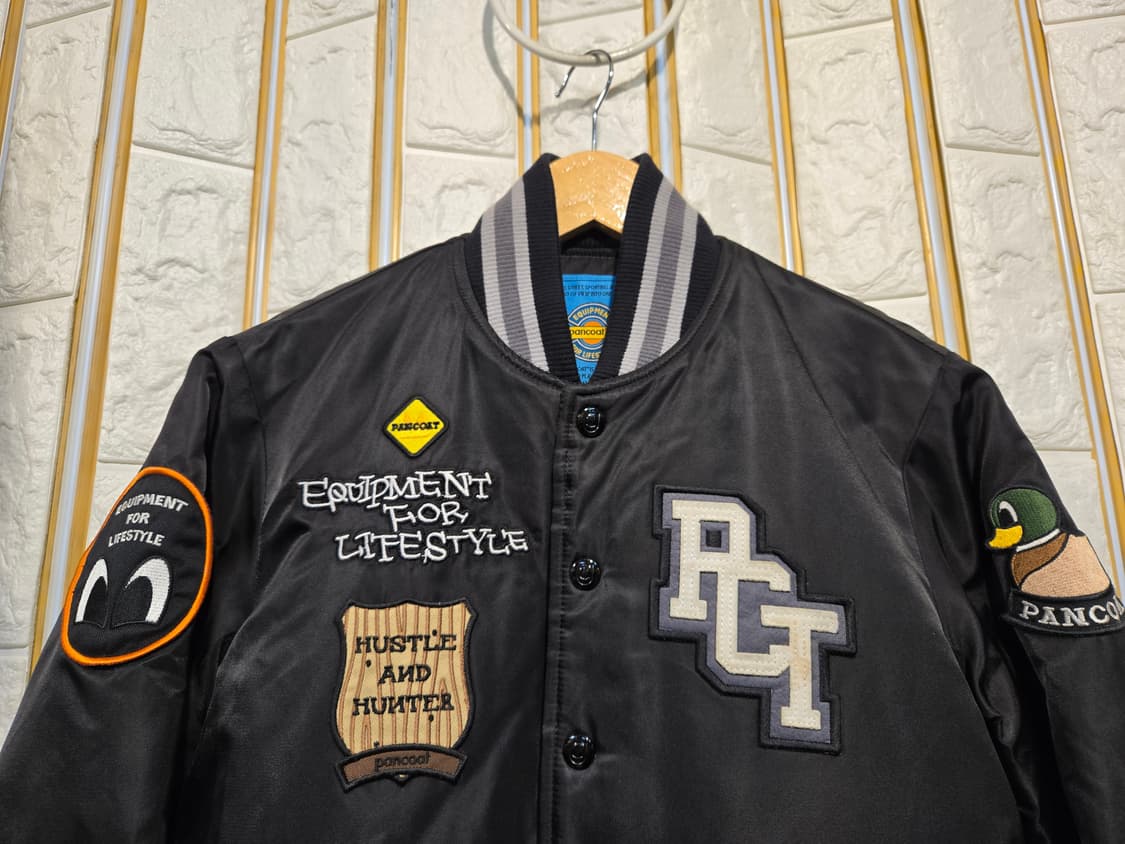 팬콧 누빔 패딩점퍼 야구점퍼 공용가능 S 상품이미지3