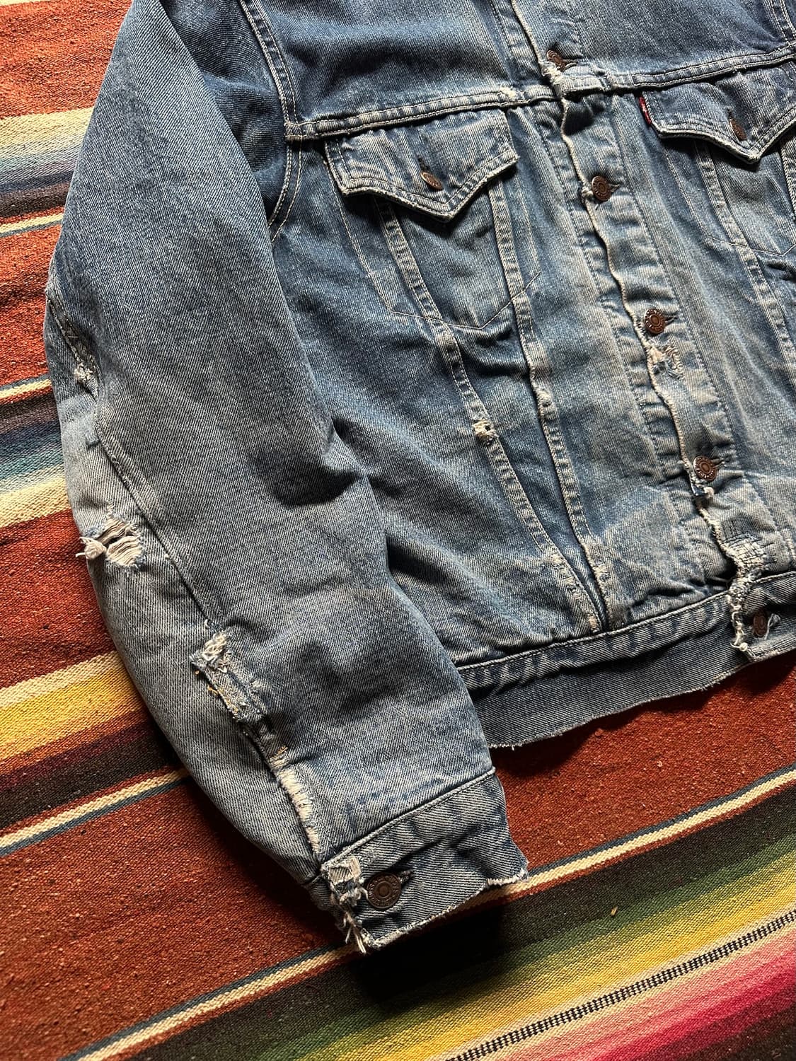 60s USA Levis 557xx 559xx Denim Jacket 상품이미지3