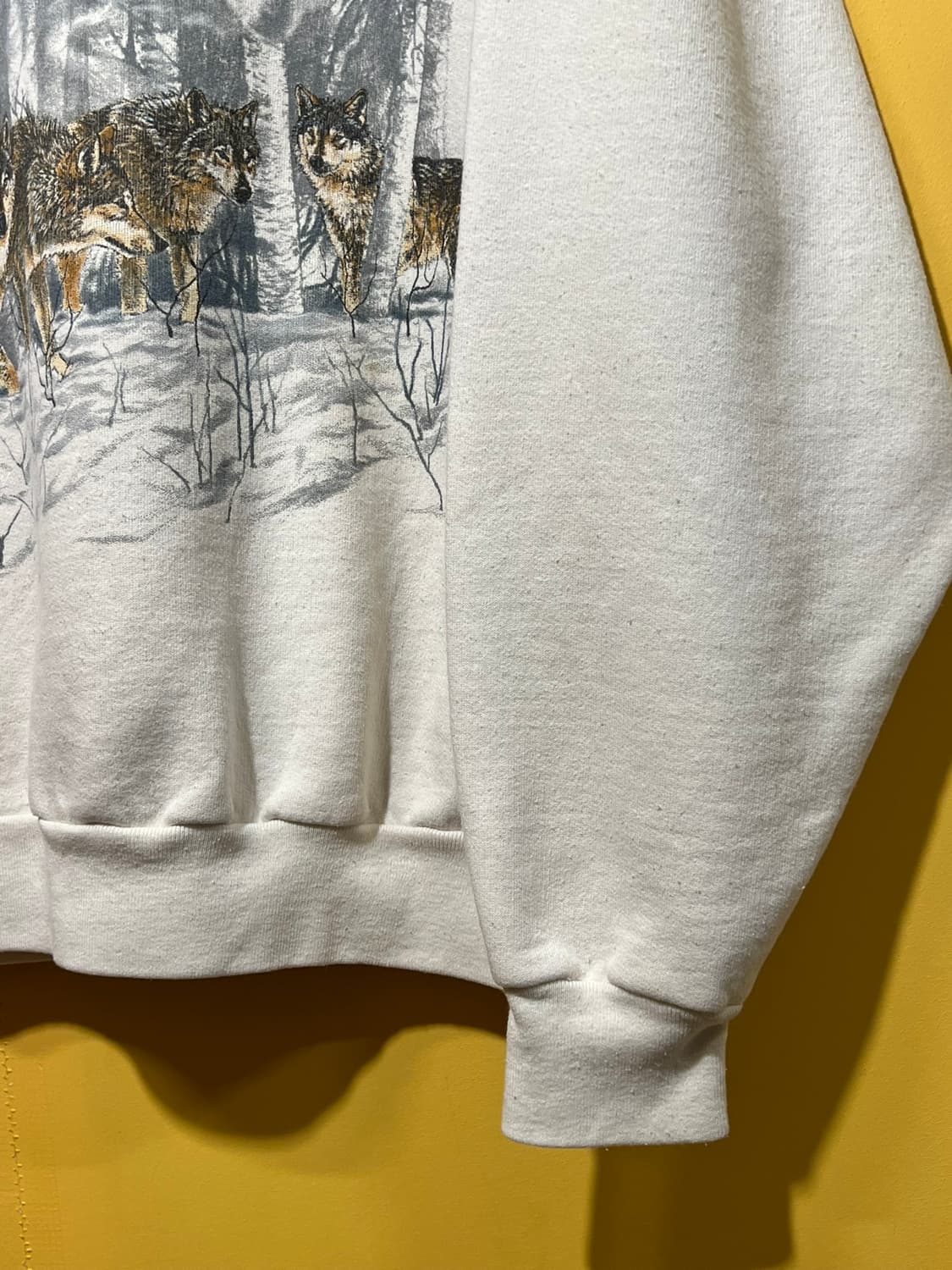 90s [S] Harlequin Nature 울프 그래픽 빈티지 맨투맨 상품이미지5