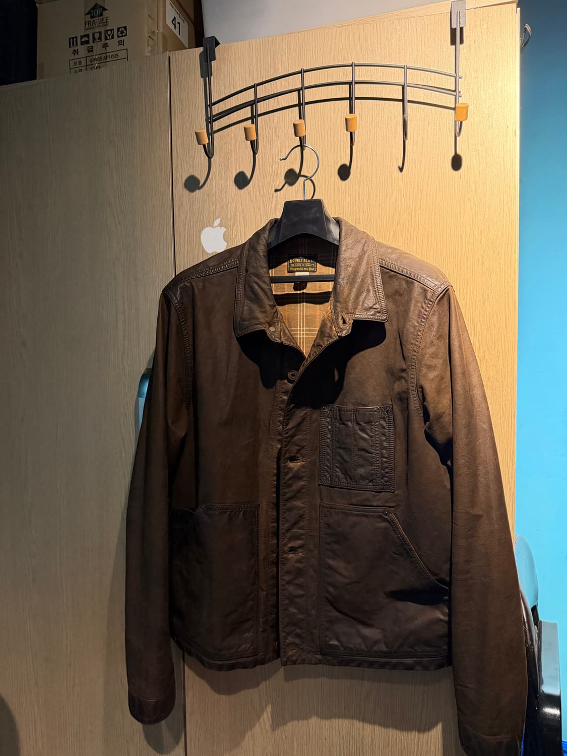 더블알엘 오일레더 트러커 자켓 상품이미지4