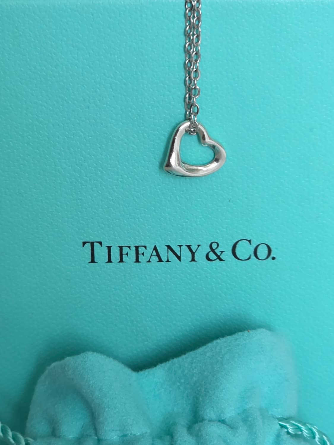 티파니앤코 엘사퍼레티 오픈하트 11mm 펜던트 상품이미지4