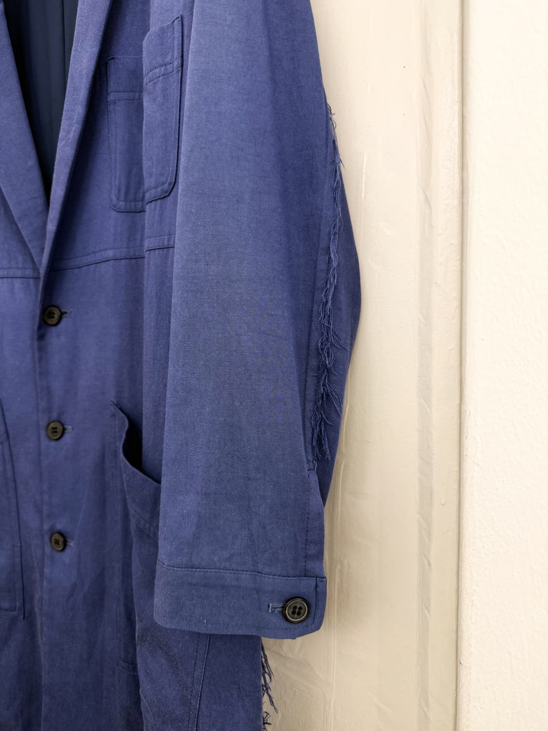 Unsqueaky Rayon Blend Work Coat 상품이미지2