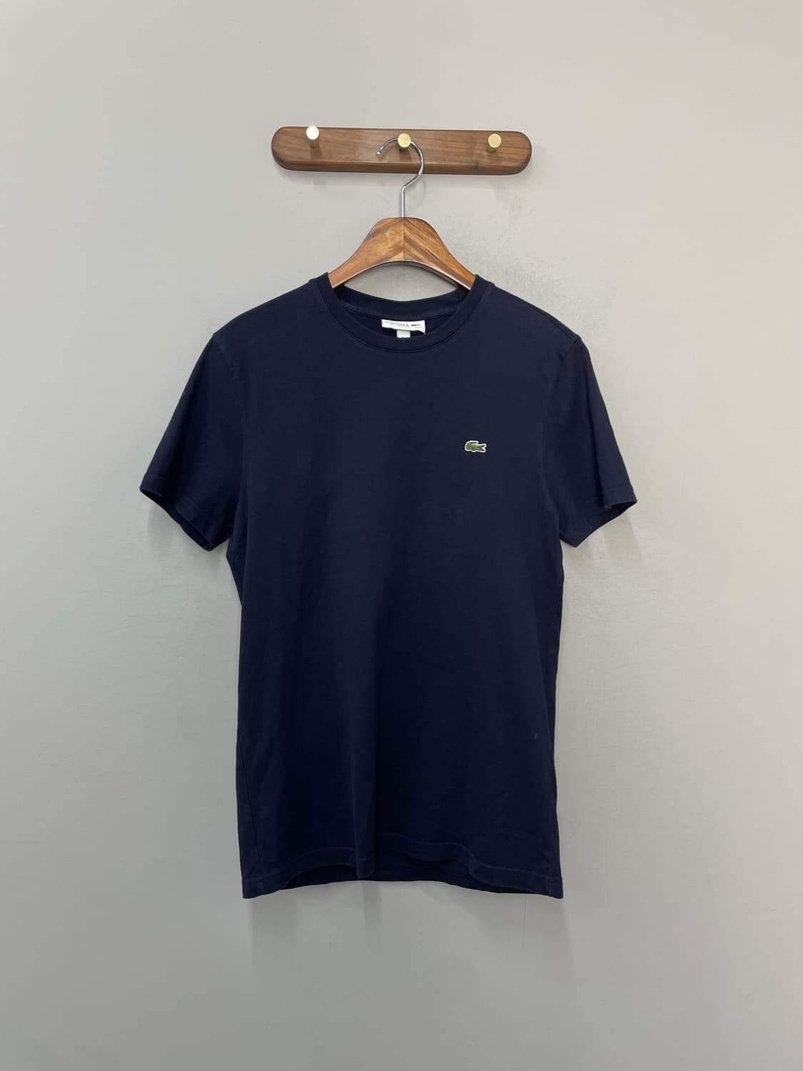 라코스테 크루넥 네이비 반팔 H2553 상품이미지2