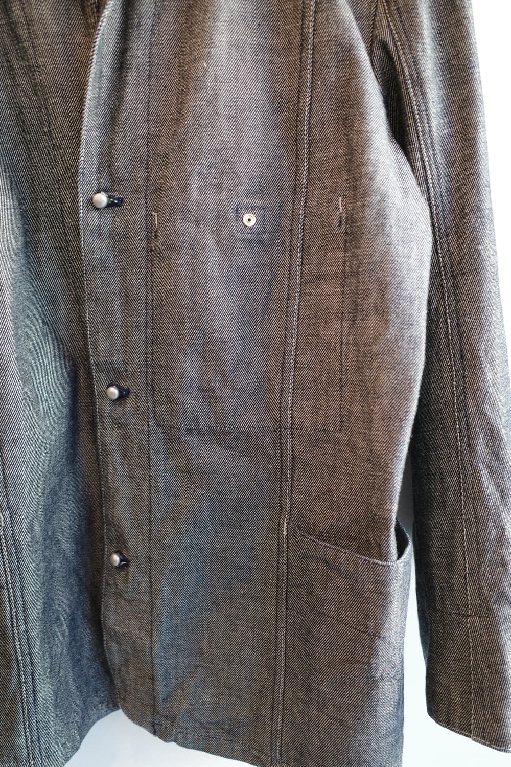 Yuji yamada 데님 커버올 자켓  상품이미지5