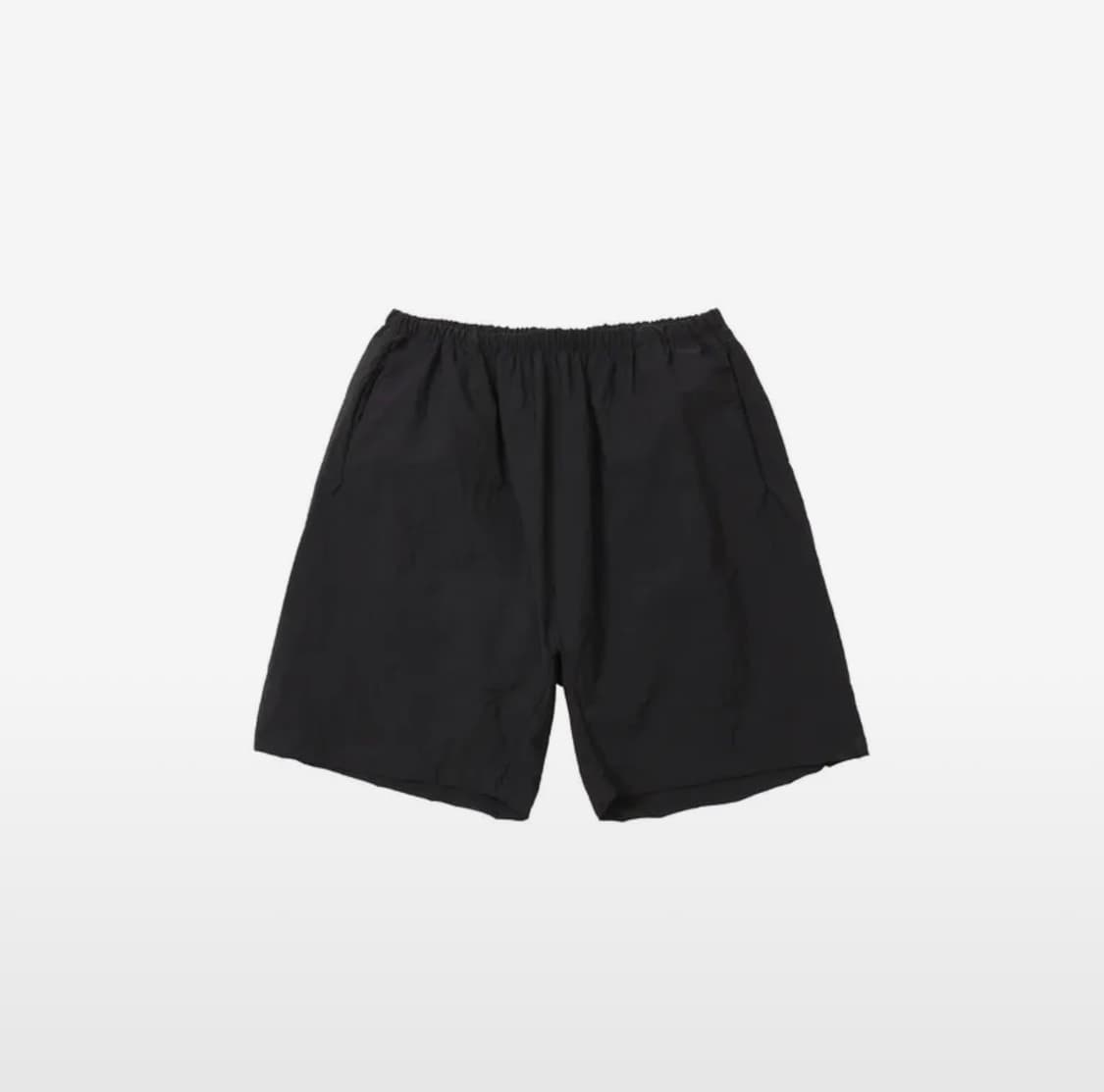 이지 SH-01 블랭크 무지 반바지 블랙 2 상품이미지1