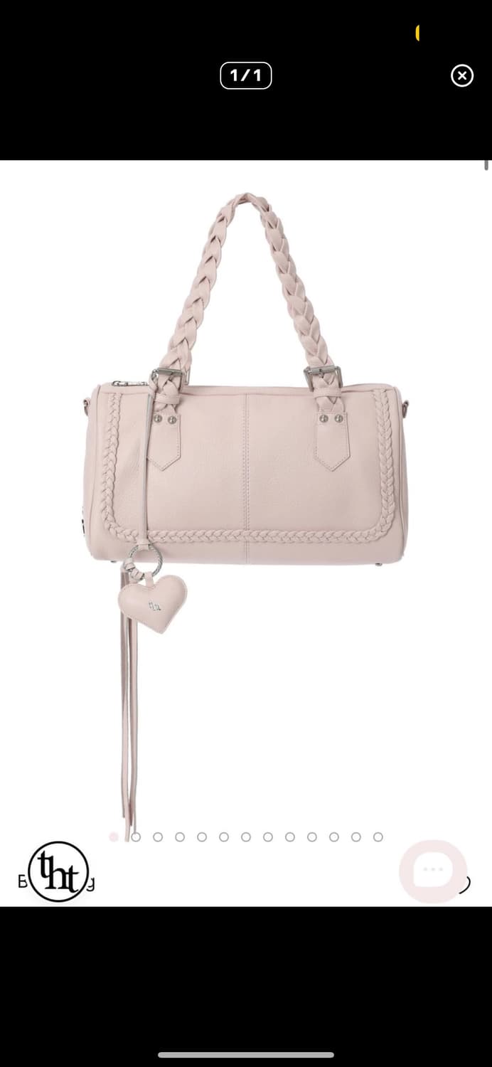 쓰리타임즈 브레이드백 핑크 상품이미지1