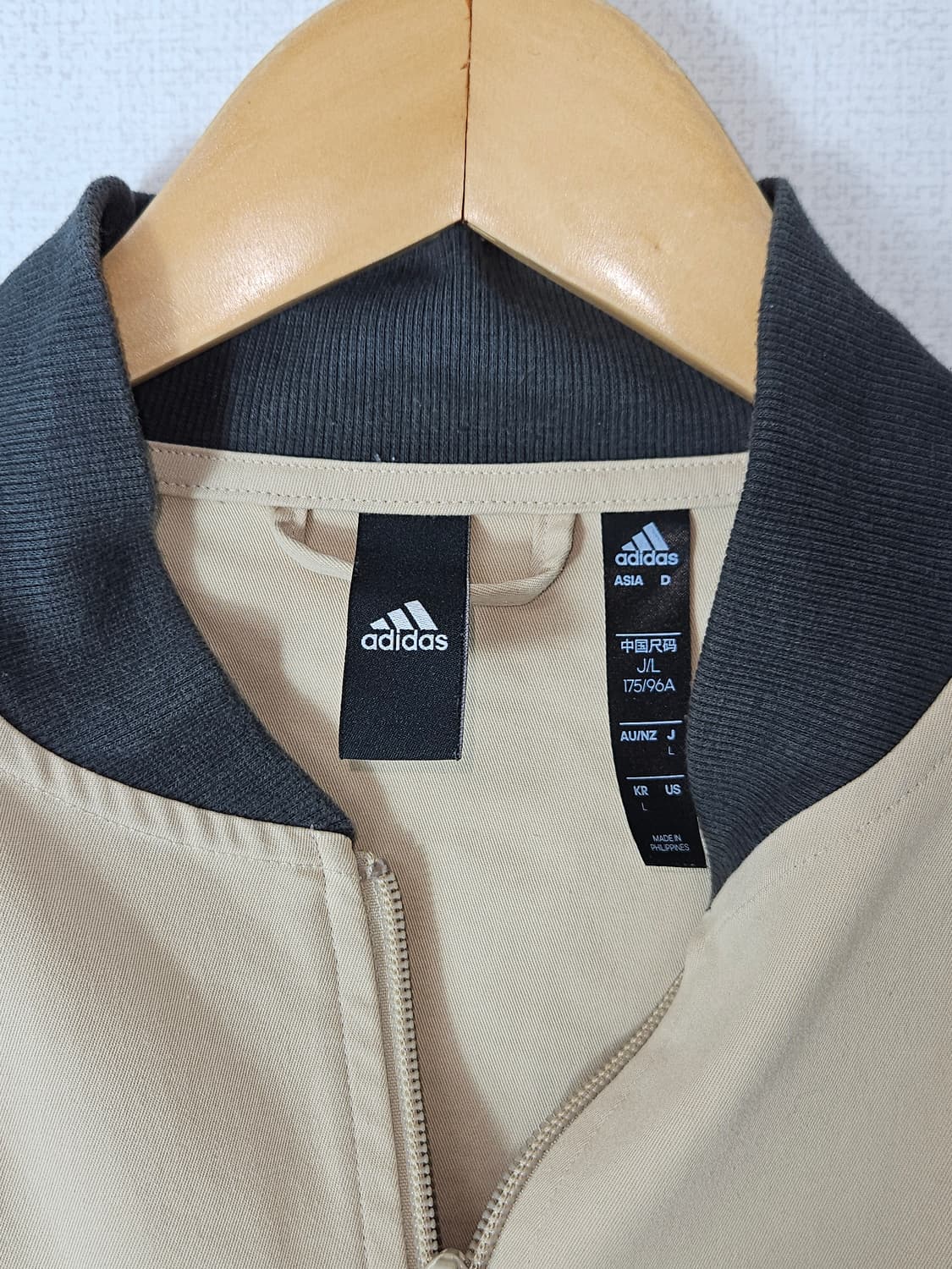 아디다스 일본판 ID2 바람막이 봄버 카고테크 우븐 자켓 L 100 상품이미지4