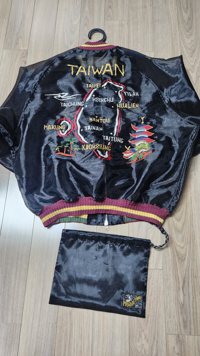 캐피탈 시어 펄 모스키토 가드 수베니어 자켓 타이완 블랙 상품이미지3