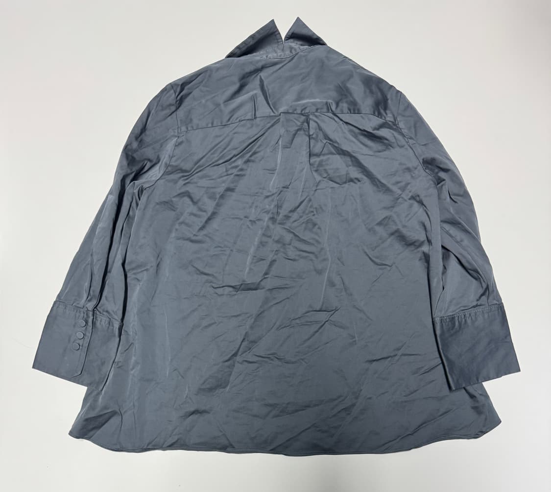 SJ WANI 손정완 포켓 블라우스 셔츠 빈티지 그레이 상품이미지2