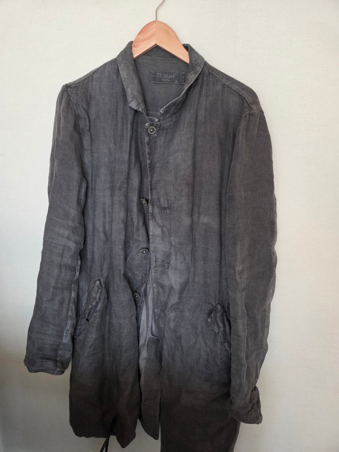 트랜짓 린넨 코트 m 상품이미지2