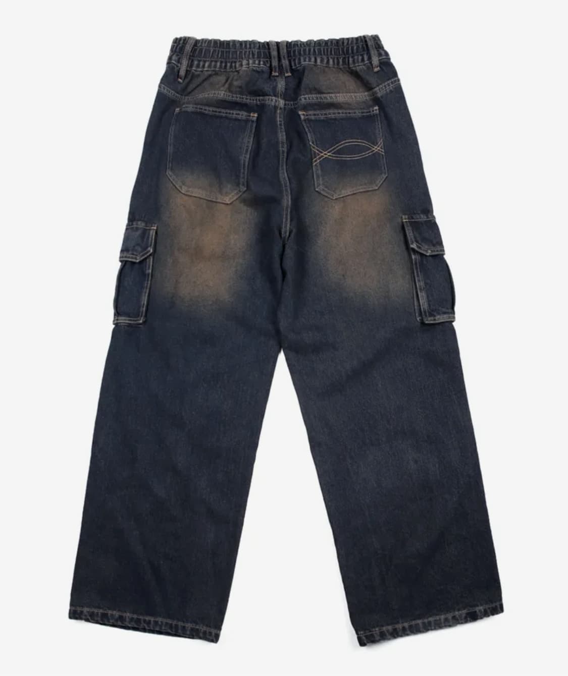 엑스톤즈 카고 워싱 데님 팬츠 상품이미지2