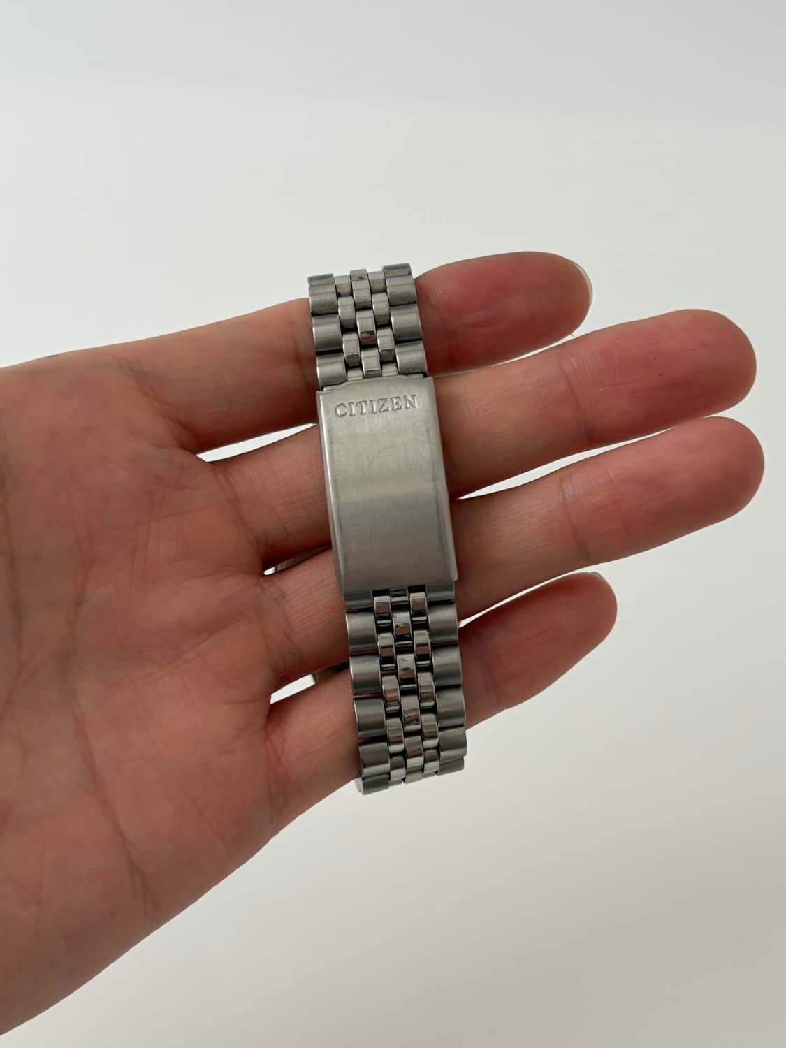 70s crystron blue dial silver quartz 상품이미지6