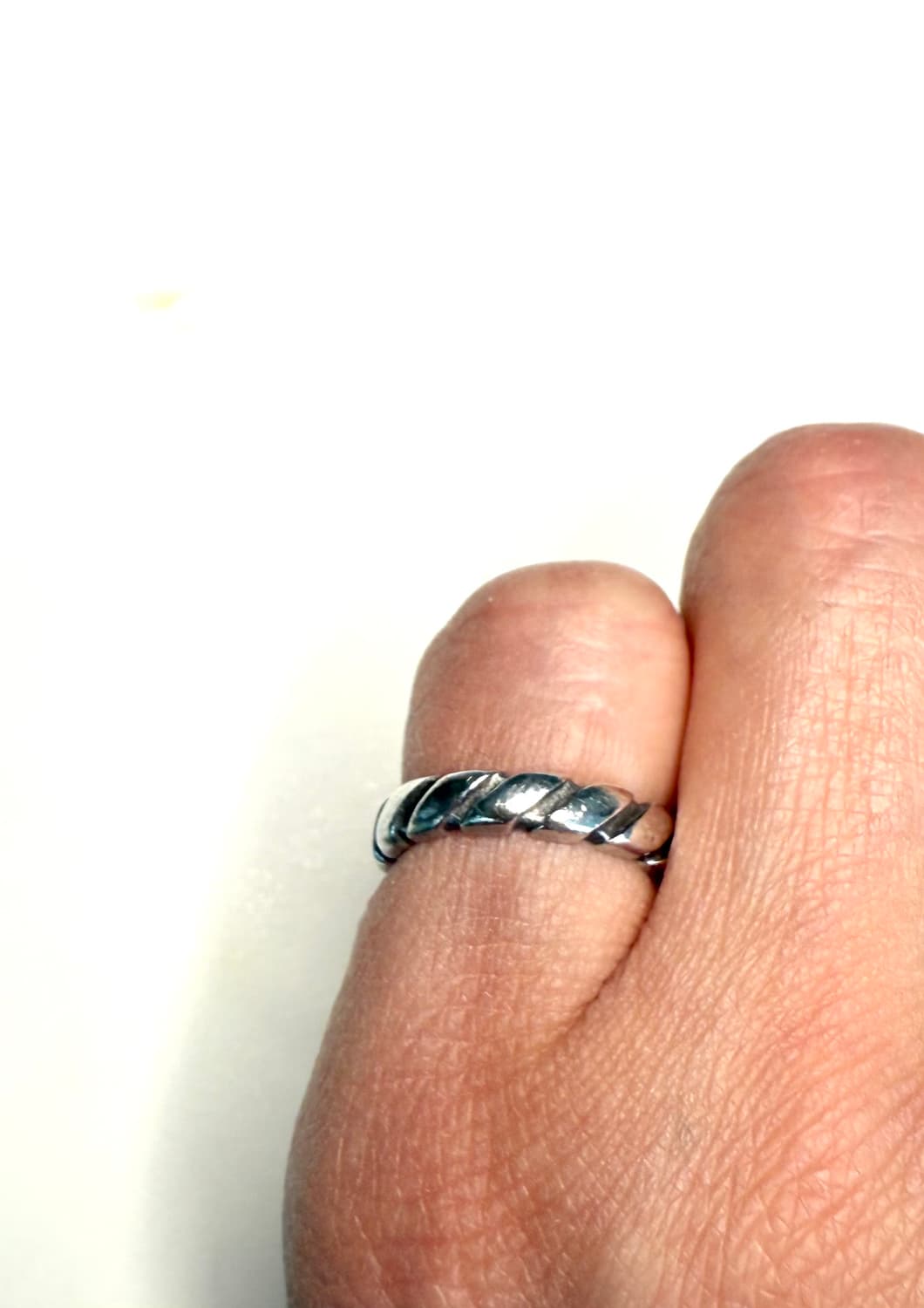 티파니앤코 실버 트위스트 반지 7호 상품이미지3