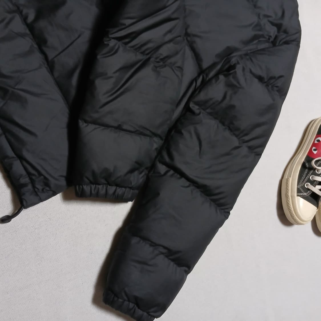 levis 리바이스 웨스턴 푸퍼 다운 패딩 자켓 블랙 상품이미지7