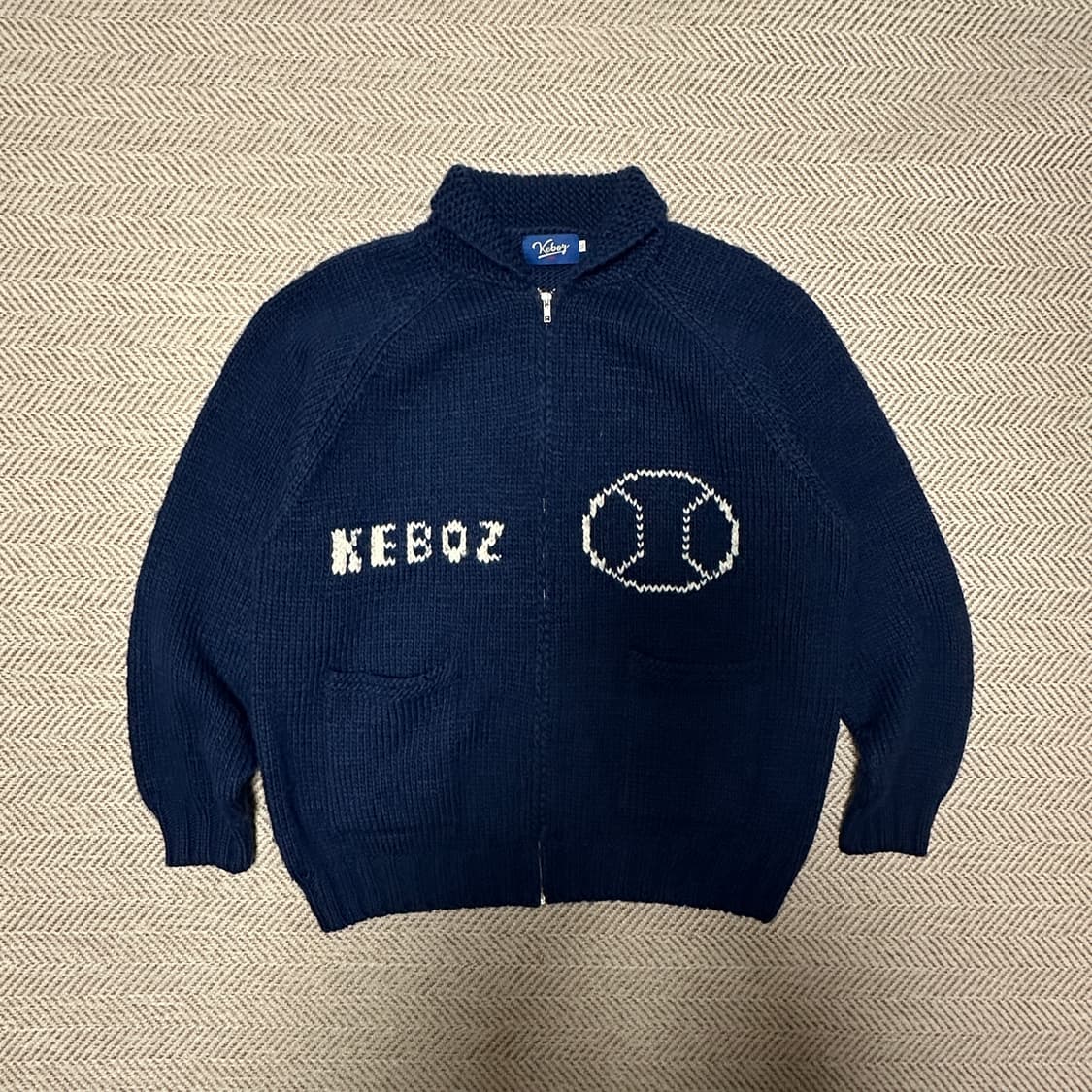 KEBOZ knit zipup 상품이미지1