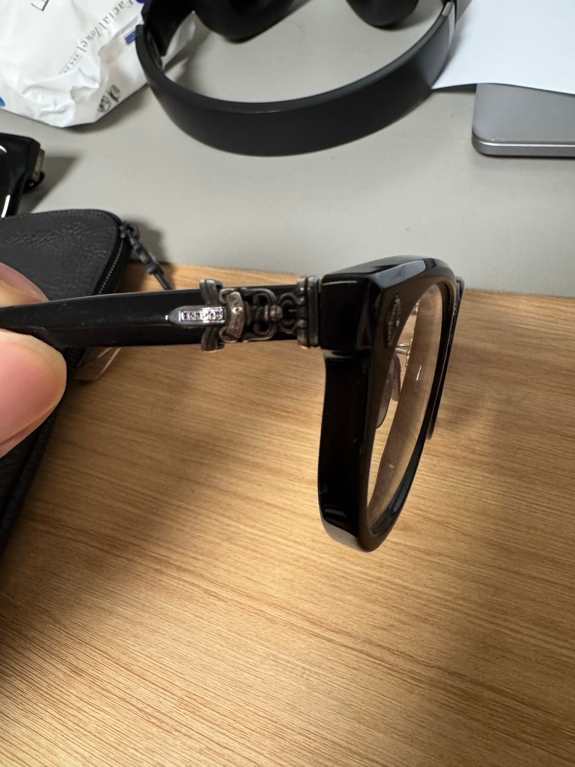 크롬하츠 sac 안경 블랙 실버 bk/ss 상품이미지2