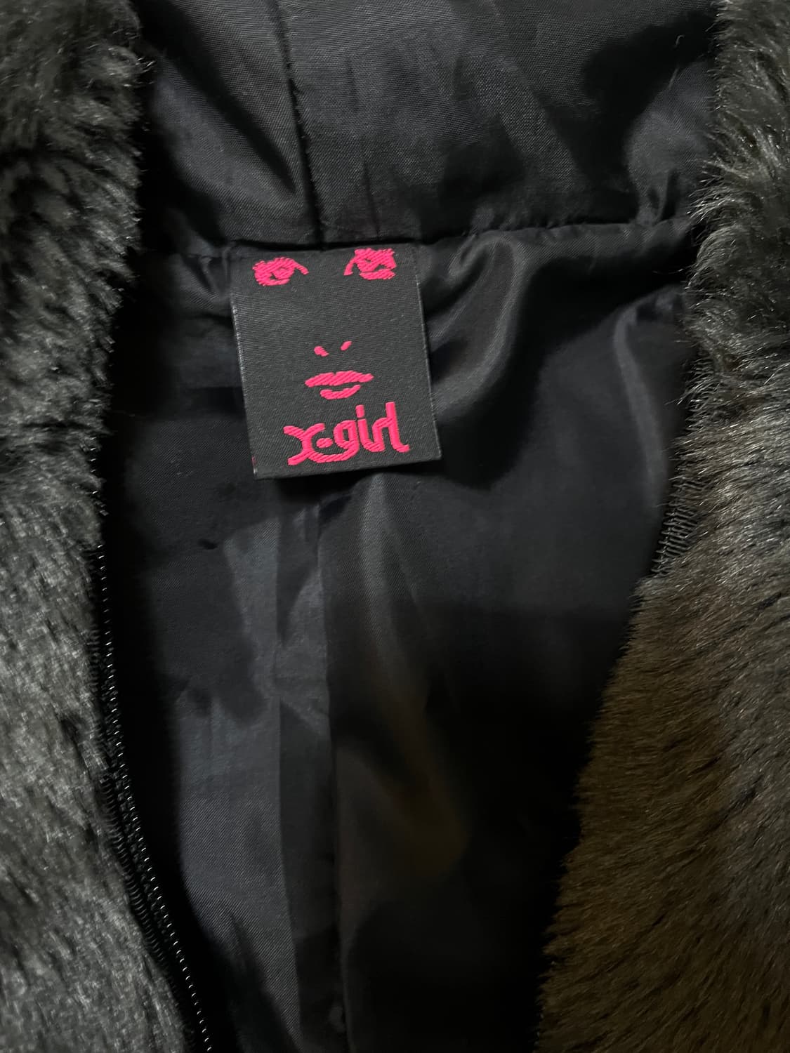x-girl star fur jacket 상품이미지4