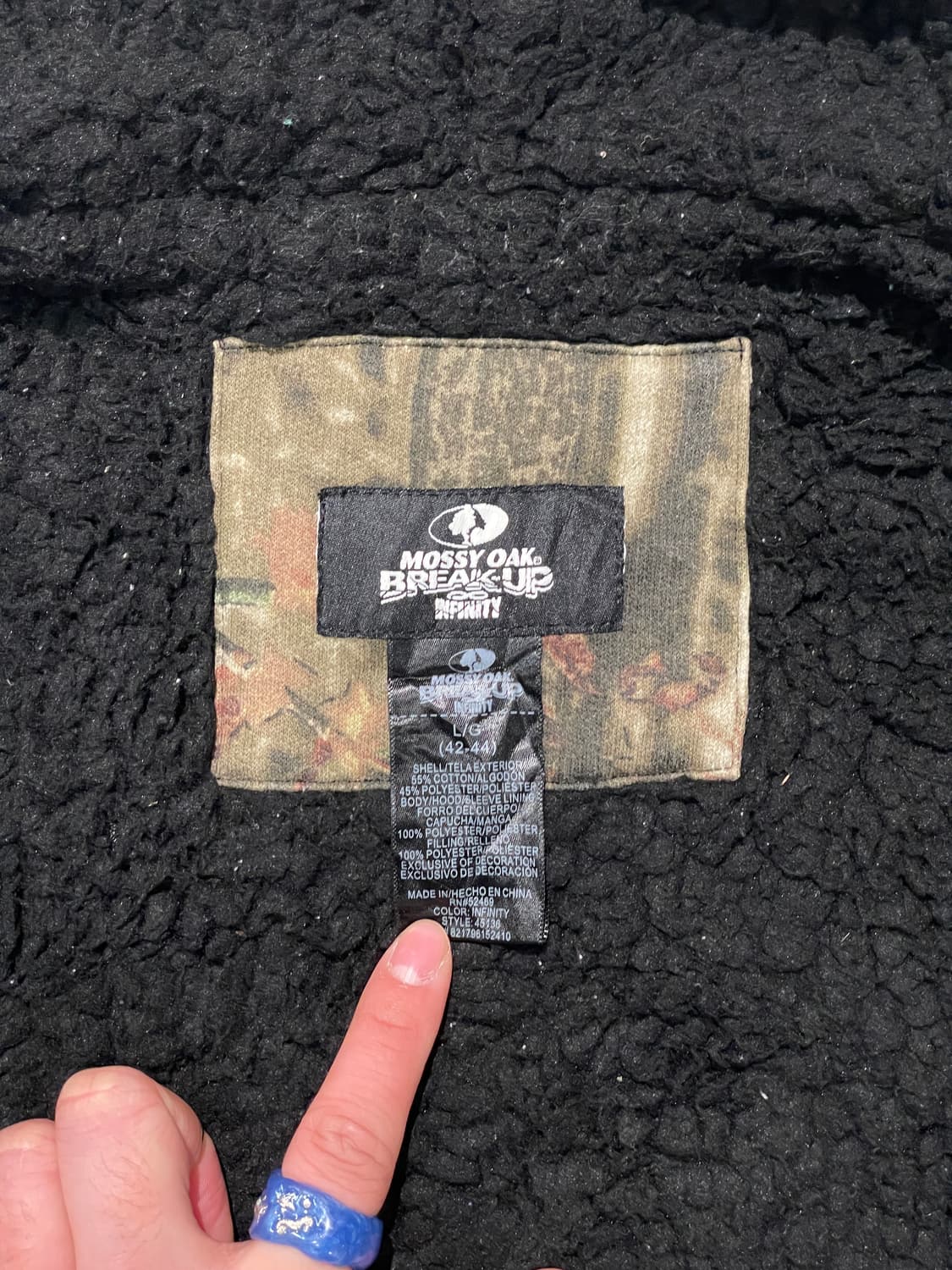 빈티지 리얼트리 쉐르파 후드집업 상품이미지5