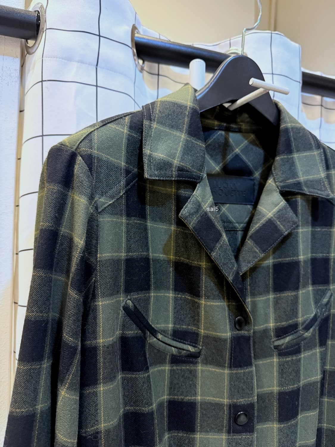 럭키슈에뜨 체크 점프수트 상품이미지3