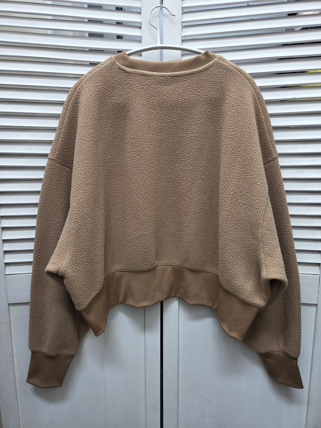 나이키 후리스 기모 크롭 맨투맨 상품이미지5