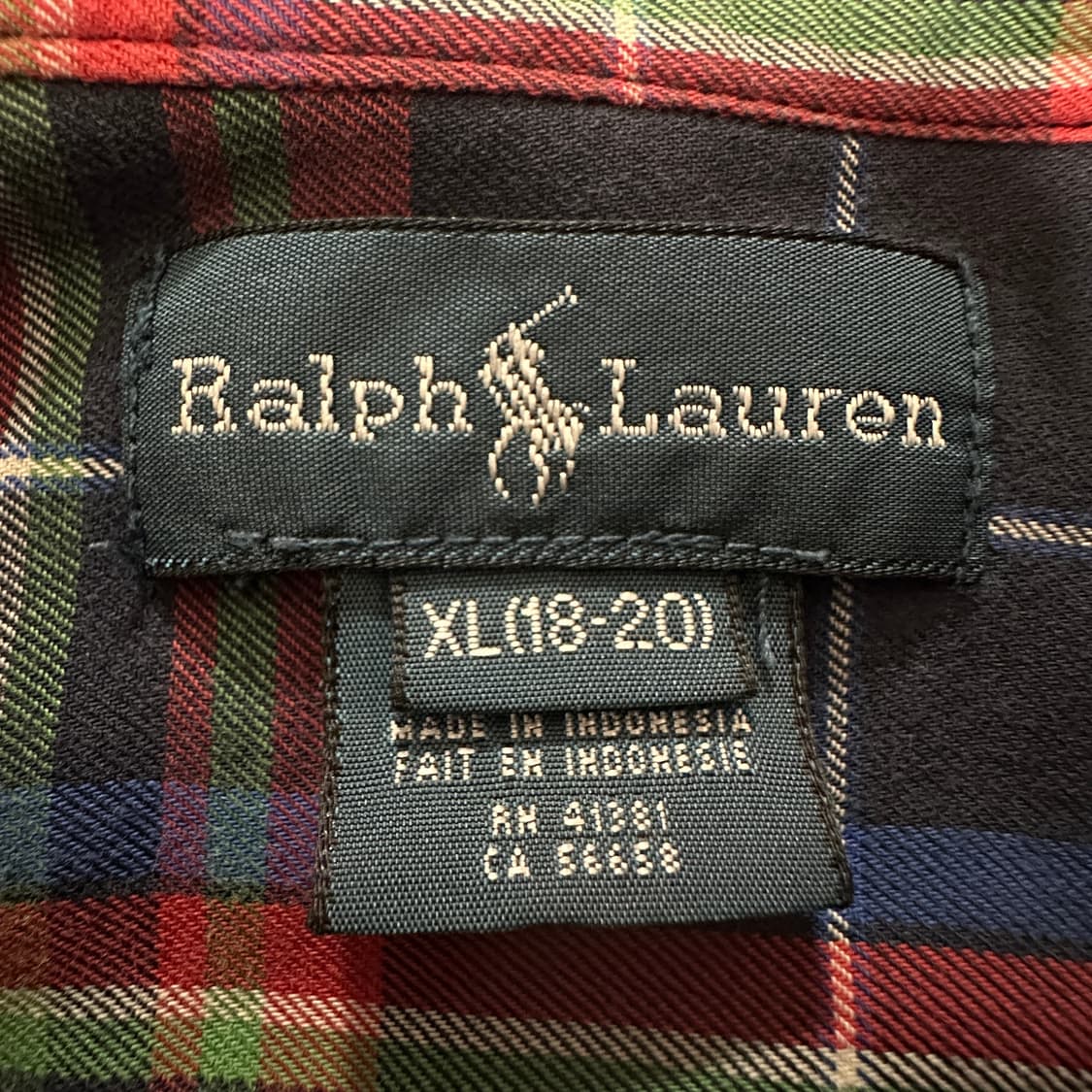 POLO RALPH LAUREN check shirt 상품이미지4