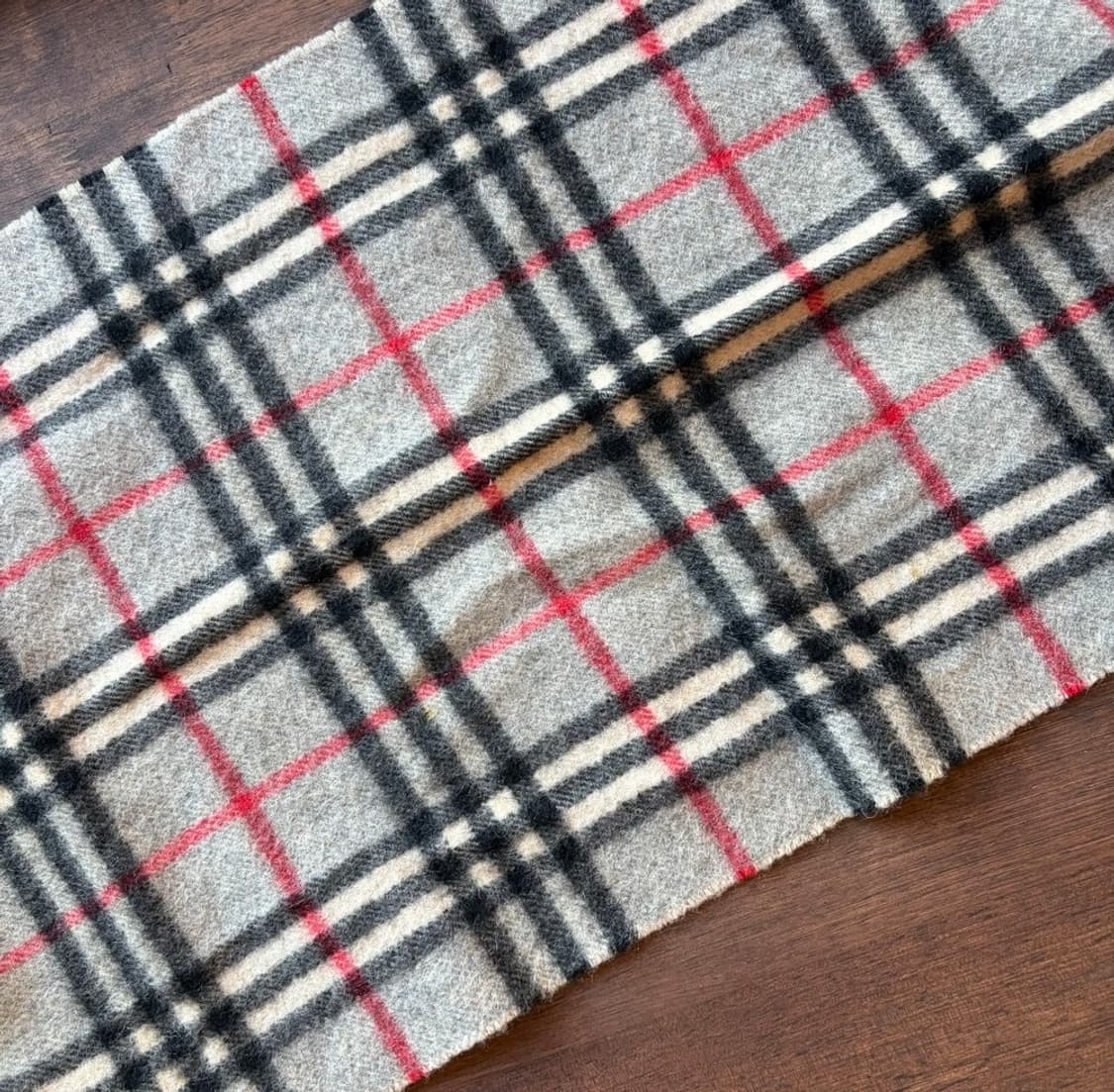 15375 - 버버리 그레이 노바 체크 캐시미어 머플러 (캐시미어 100 상품이미지5