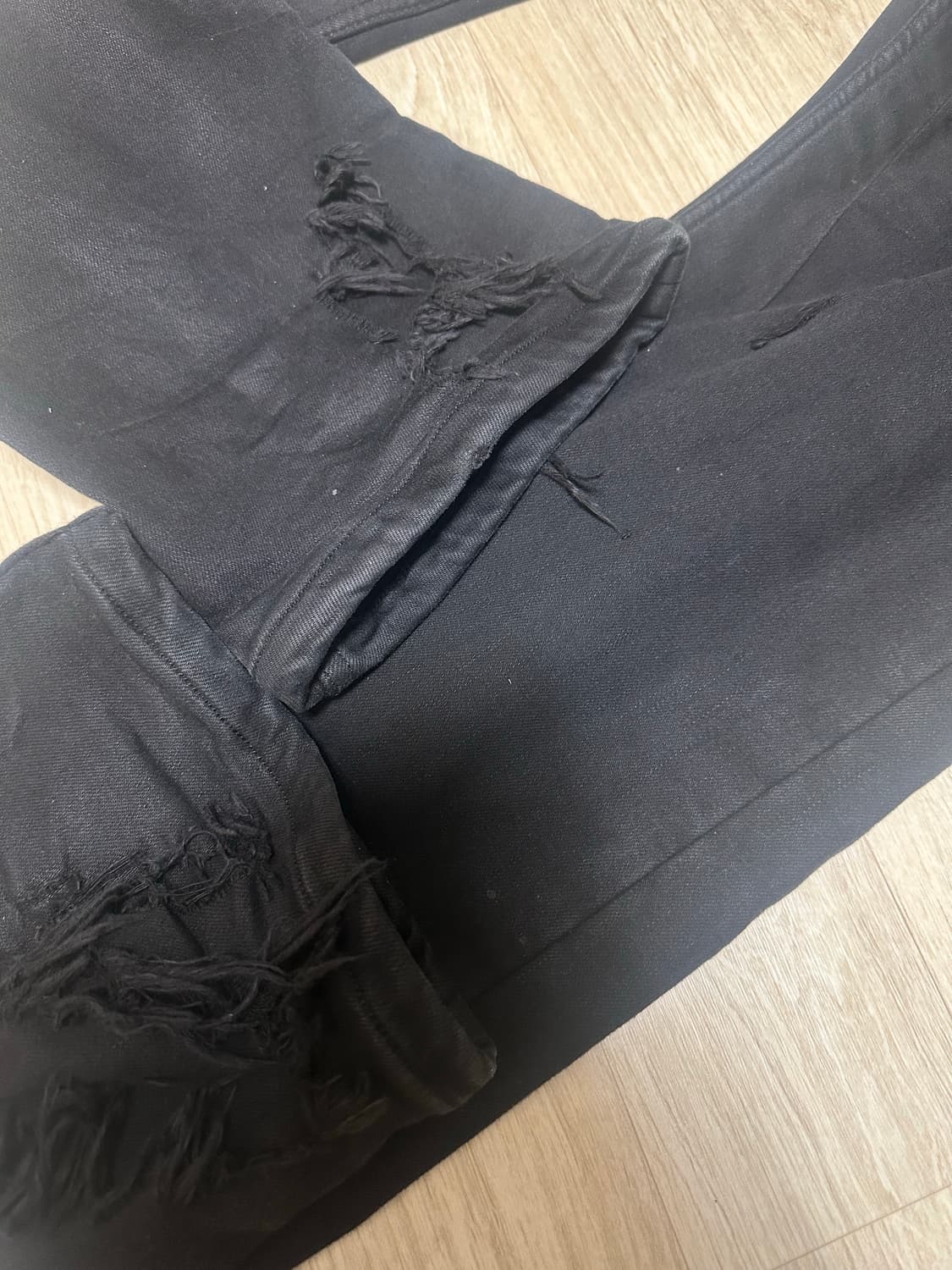 Rick Owens 2022 디트로이트 슬래시 데님 상품이미지4