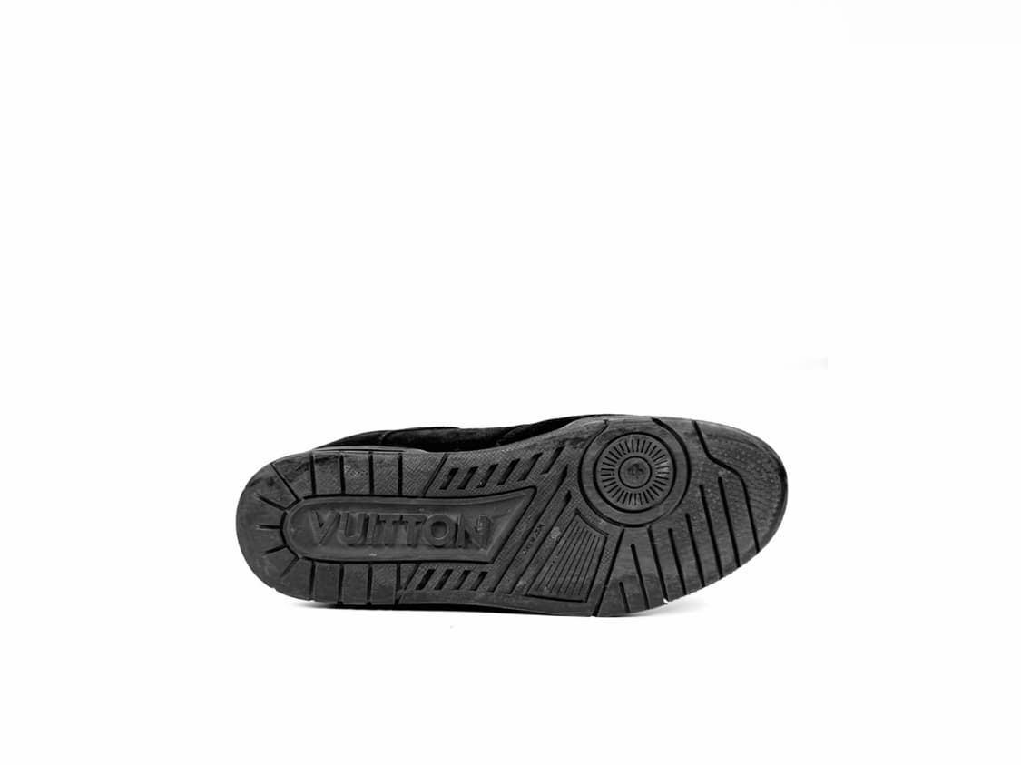 [9] 루이비통 남성 LV 스웨이드 벨벳 트레이너 로우탑 스니커즈 블랙 상품이미지6