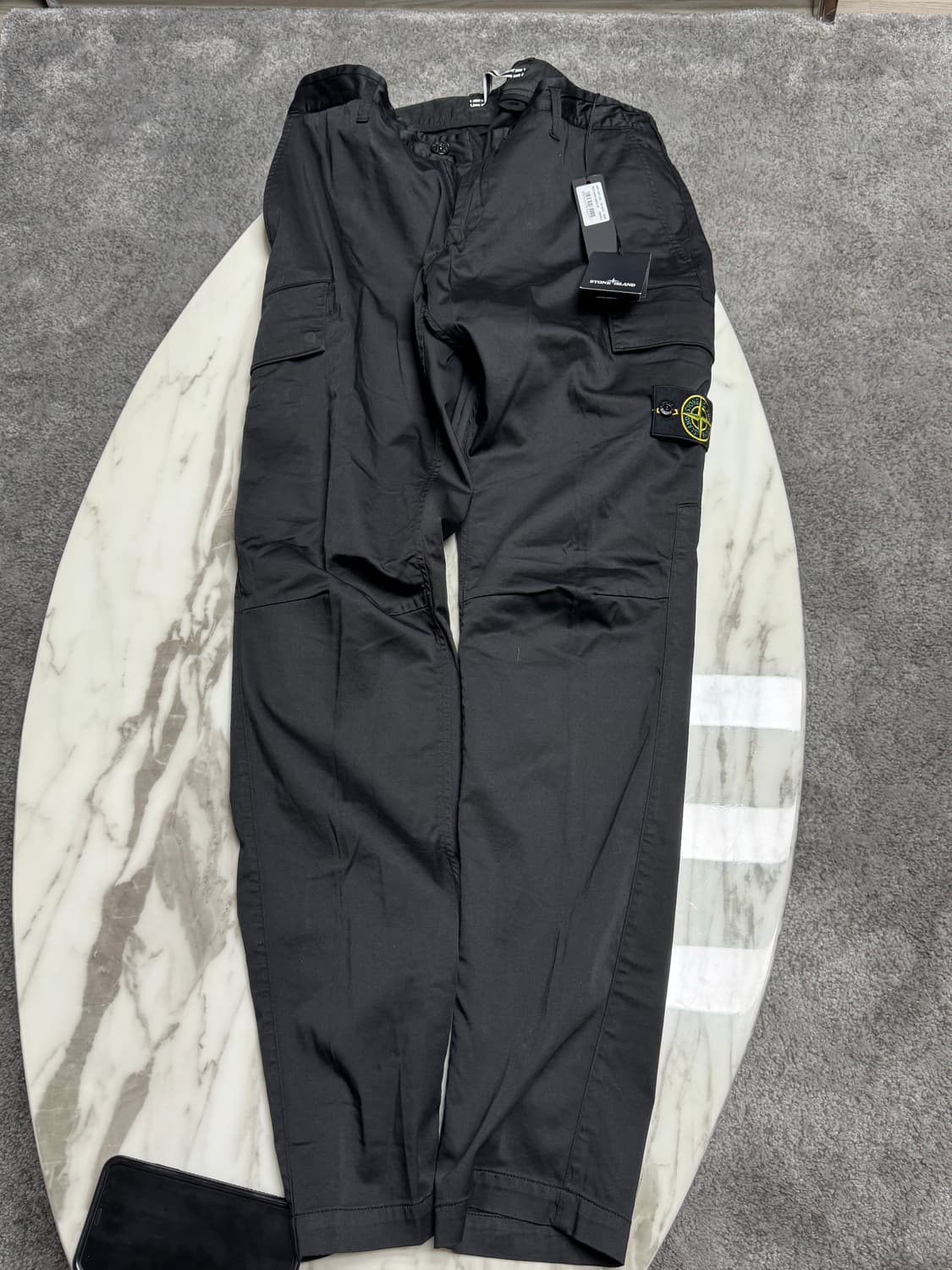 스톤아일랜드 블랙 치노 팬츠 34 상품이미지1