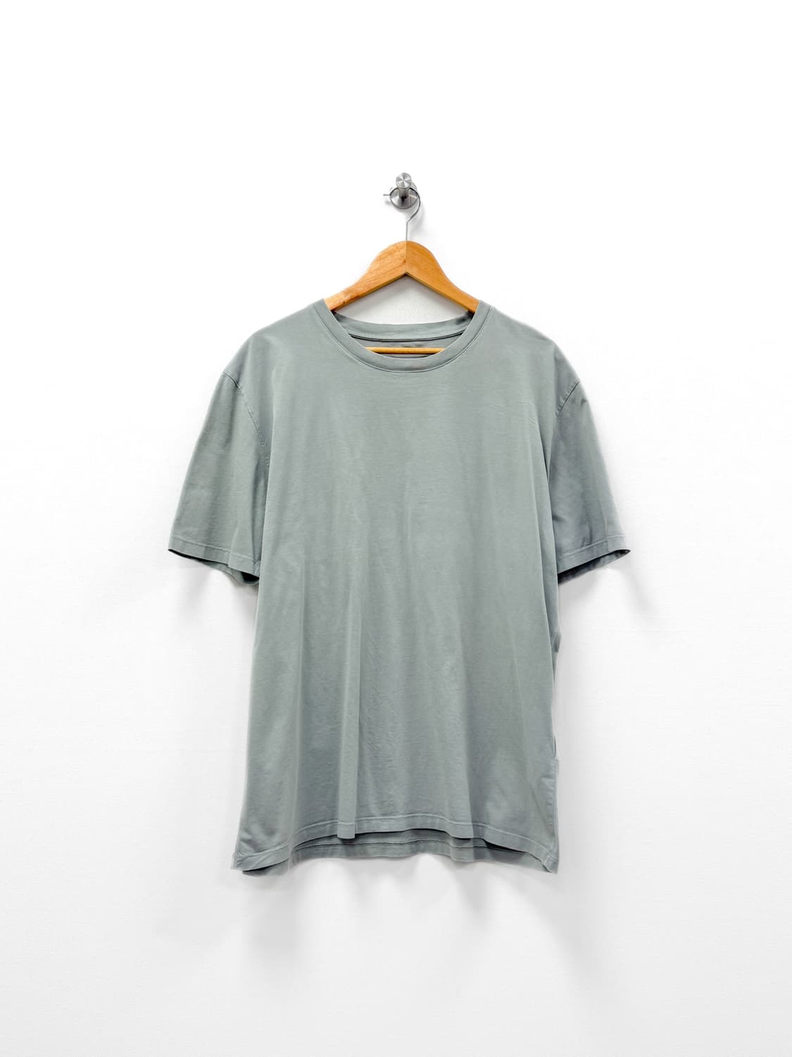 메종 마르지엘라 세이지 그린 스티치 반팔 티셔츠 상품이미지1