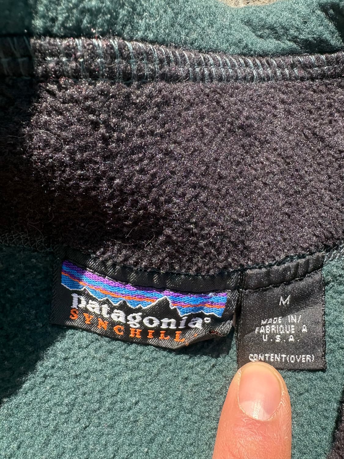 90s 파타고니아 신칠라 플리스 베스트 B182 상품이미지4