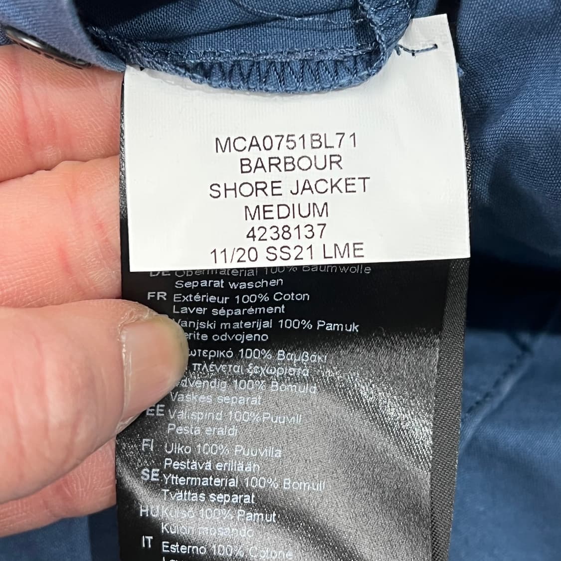 바버 워크 후드자켓 s09772 상품이미지7