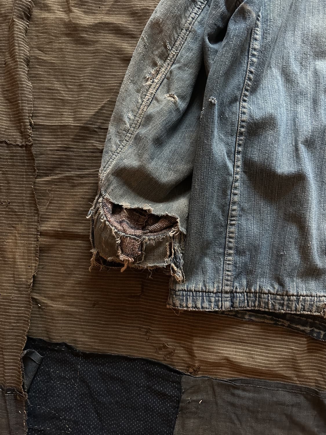 50s Blue Bell Wool Blacket Denim Jacket 상품이미지5