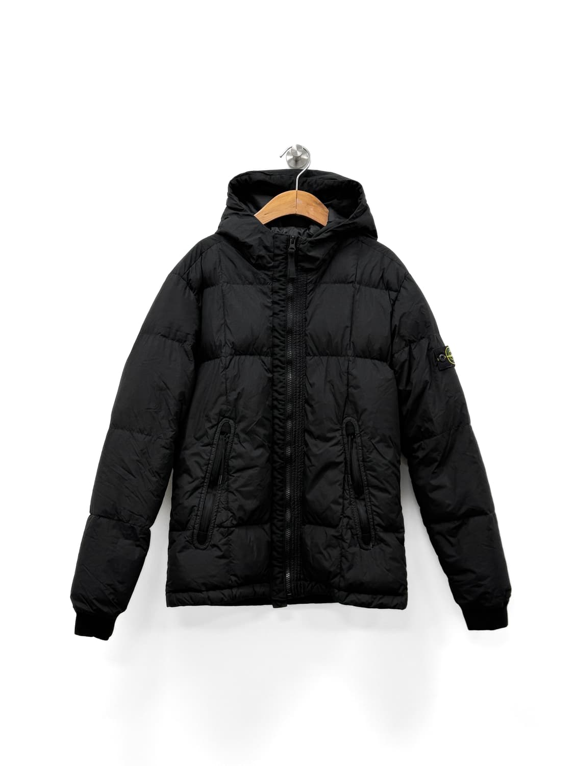 스톤아일랜드 주니어 블랙 다운 패딩 자켓 상품이미지1