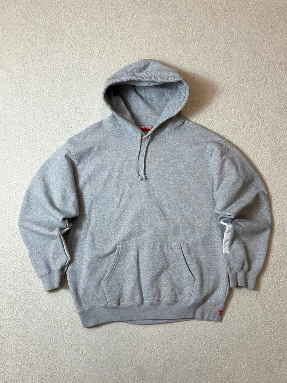 슈프림 21ss 빅 로고 헤더 그레이 후드티 PN6876 상품이미지4